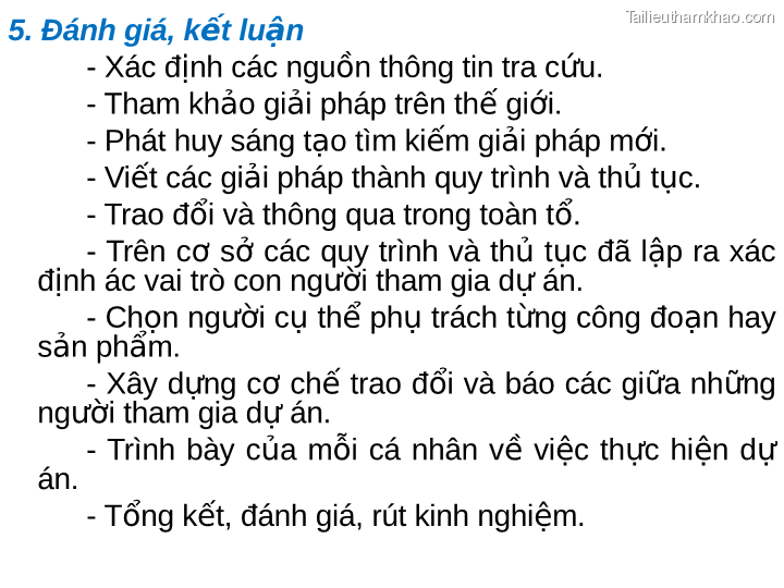 5 Đánh Giá Kết Luận Xác Định Các Nguồn Thông Tin Tra Cứu Tham Khảo