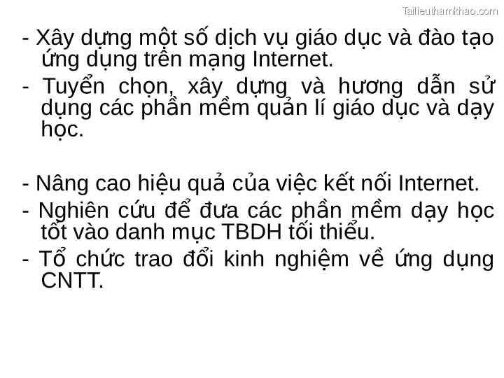 Xây Dựng Một Số Dịch Vụ Giáo Dục Và Đào Tạo Ứng Dụng Trên