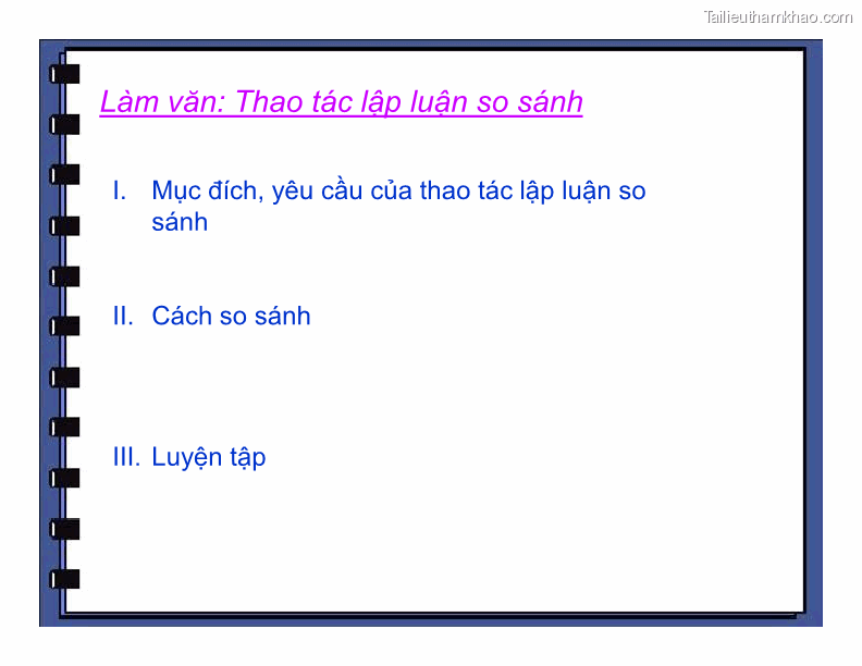 Câu Hỏi Tìm Hiểu Bài 1 Xác Định Đối Tượng So Sánh Và Đối