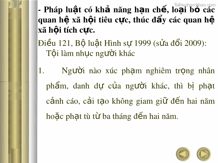 Bai giang nhung van de ly luan chung ve phap luat trang 10