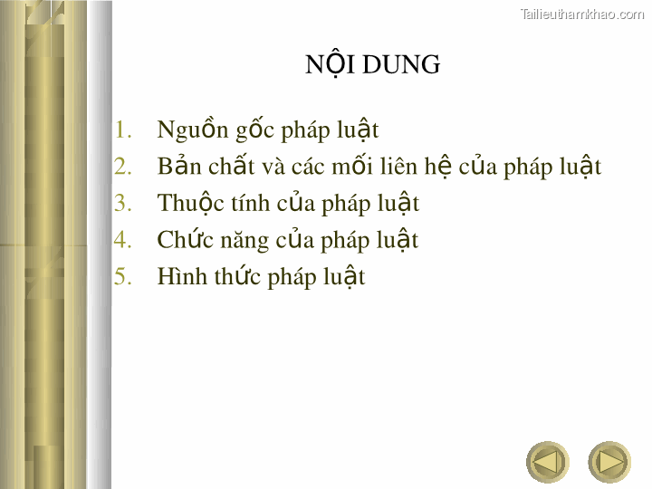 Bai giang nhung van de ly luan chung ve phap luat trang 2