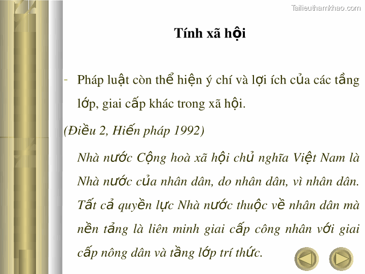 Bai giang nhung van de ly luan chung ve phap luat trang 7