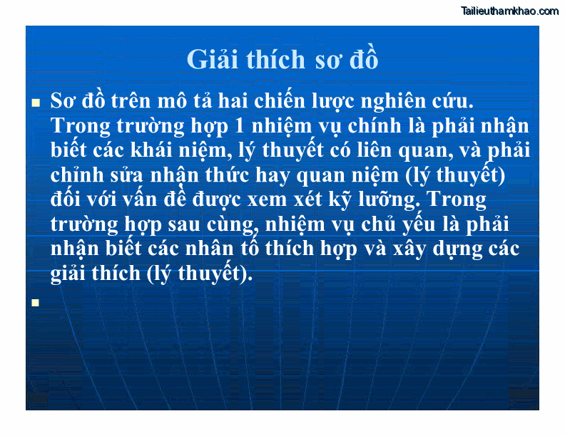Giải Thích Sơ Đồ Sơ Đồ Trên Mô Tả Hai Chiến Lược Nghiên