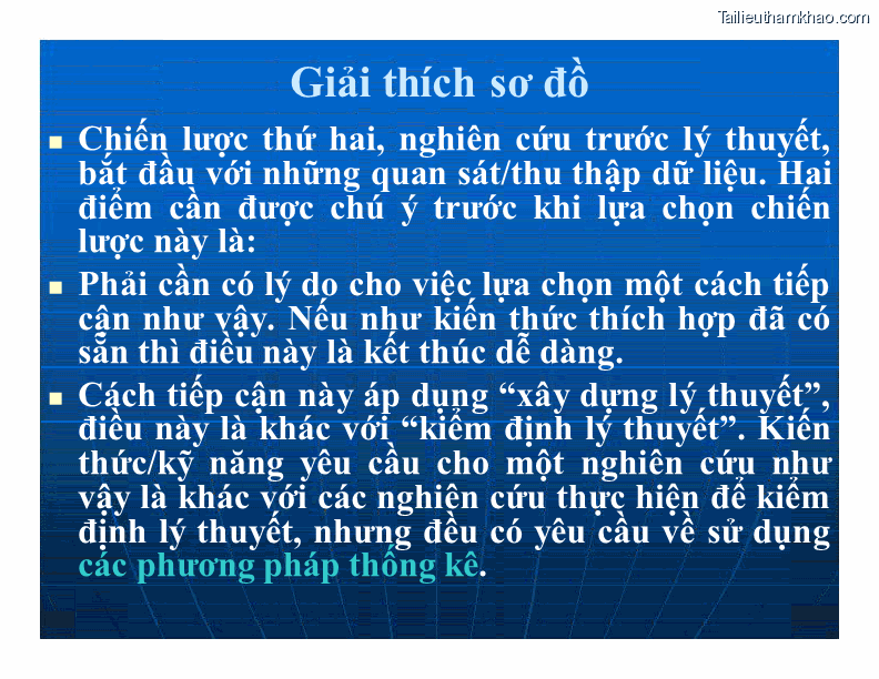 Giải Thích Sơ Đồ Chiến Lược Thứ Hai Nghiên Cứu Trước Lý