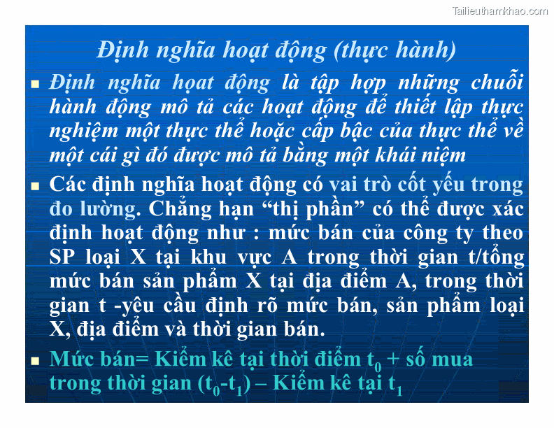 Định Nghĩa Hoạt Động Thực Hành Định Nghĩa Họat Động Là