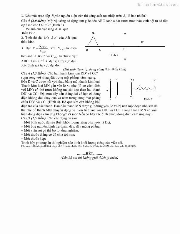 3 Nếu Mắc Trực Tiếp R3 Vào Nguồn Điện Trên Thì Công Suất Tỏa