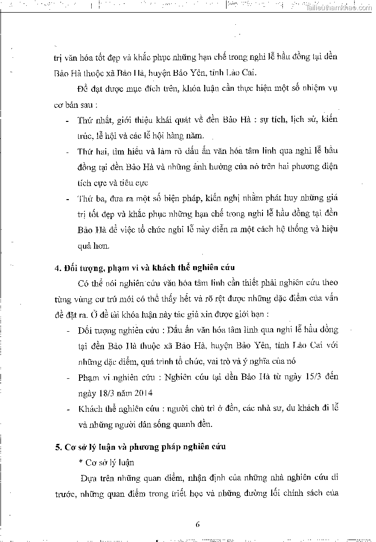 Khoa luan tot nghiep dau an van hoa tam linh qua nghi le hau dong tai den bao ha xa bao ha huyen bao yen tinh lao cai trang 10