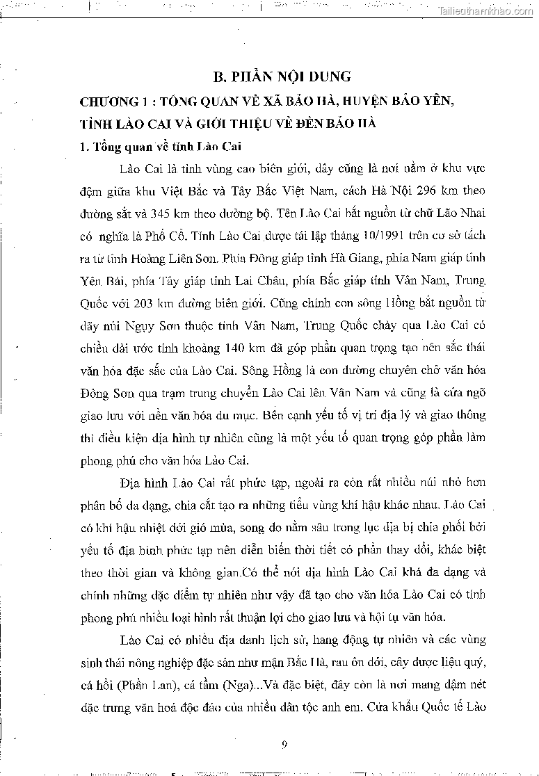 Khoa luan tot nghiep dau an van hoa tam linh qua nghi le hau dong tai den bao ha xa bao ha huyen bao yen tinh lao cai trang 13