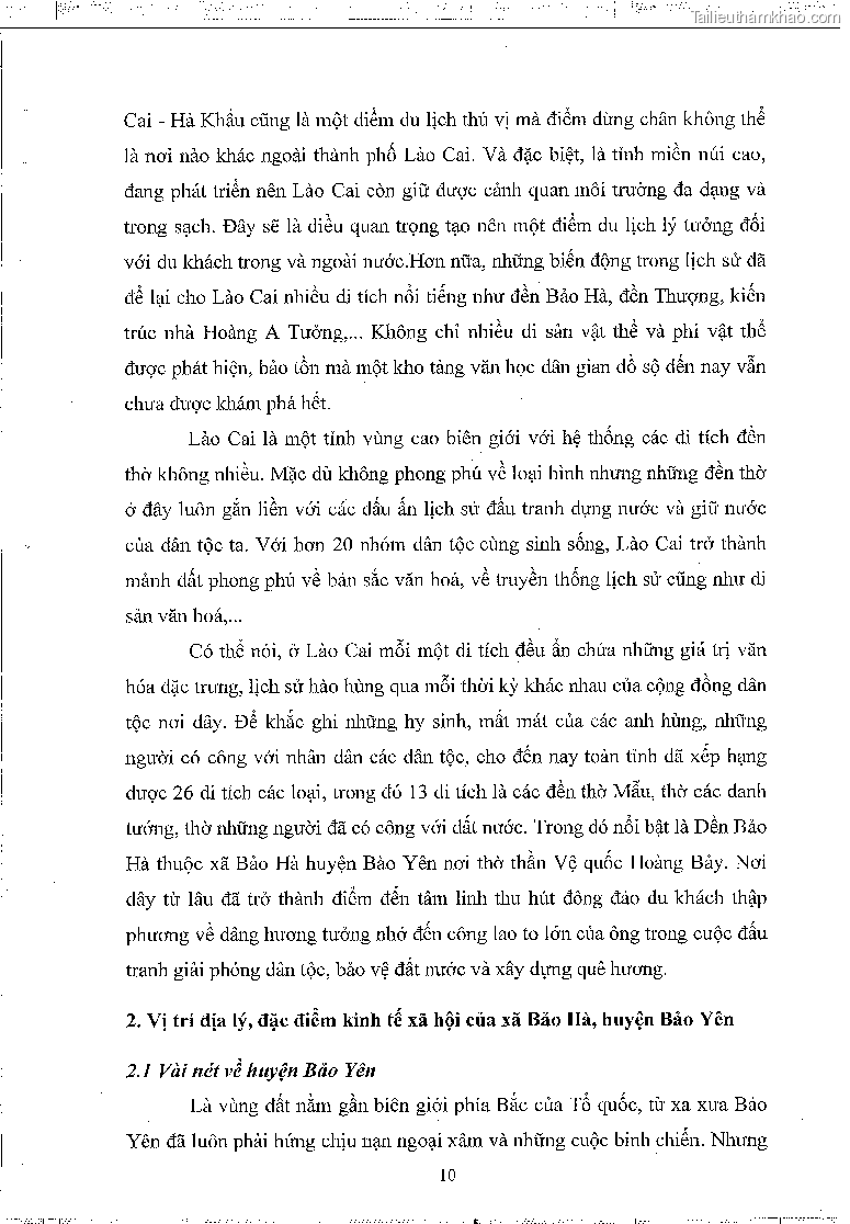Khoa luan tot nghiep dau an van hoa tam linh qua nghi le hau dong tai den bao ha xa bao ha huyen bao yen tinh lao cai trang 14