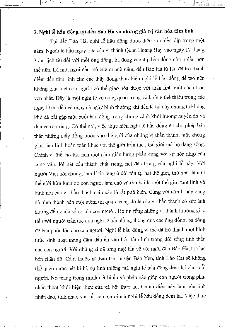 Khoa luan tot nghiep dau an van hoa tam linh qua nghi le hau dong tai den bao ha xa bao ha huyen bao yen tinh lao cai trang 45