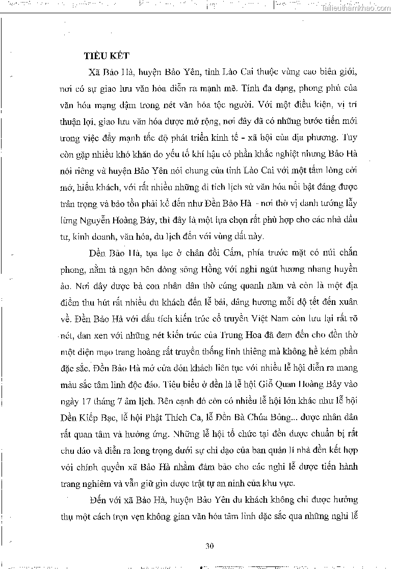 Khoa luan tot nghiep dau an van hoa tam linh qua nghi le hau dong tai den bao ha xa bao ha huyen bao yen tinh lao cai trang 34