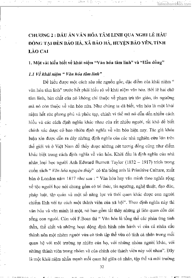 Khoa luan tot nghiep dau an van hoa tam linh qua nghi le hau dong tai den bao ha xa bao ha huyen bao yen tinh lao cai trang 36