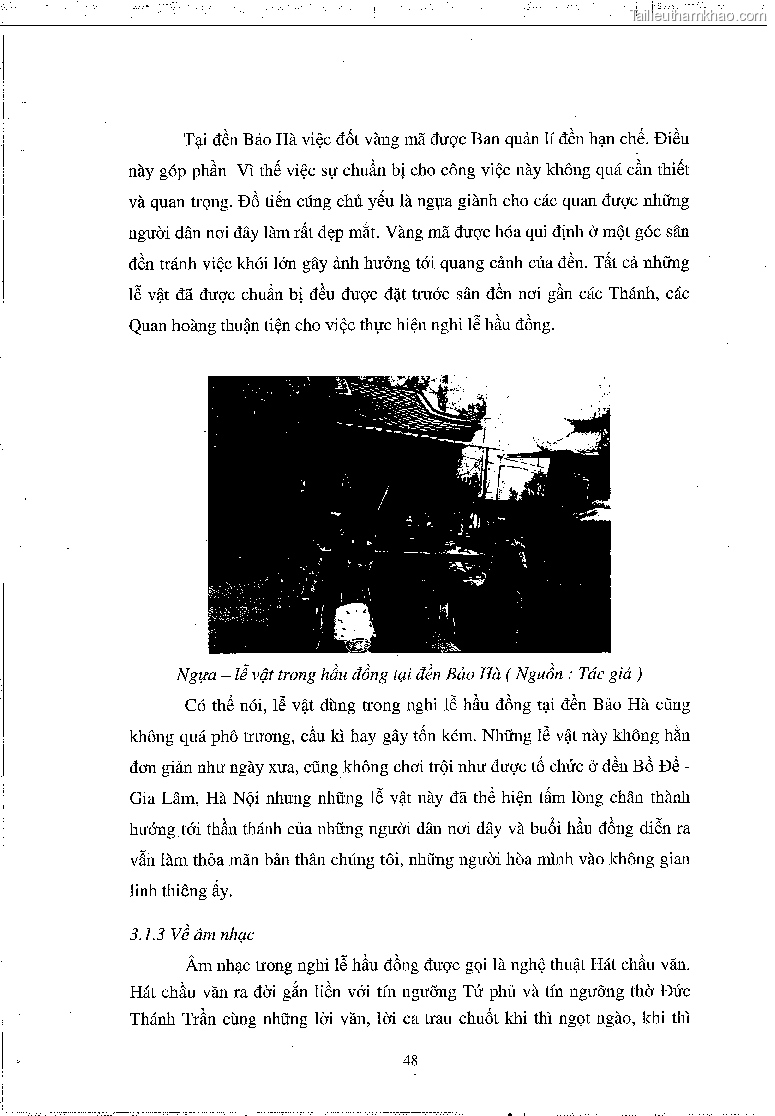 Khoa luan tot nghiep dau an van hoa tam linh qua nghi le hau dong tai den bao ha xa bao ha huyen bao yen tinh lao cai trang 52