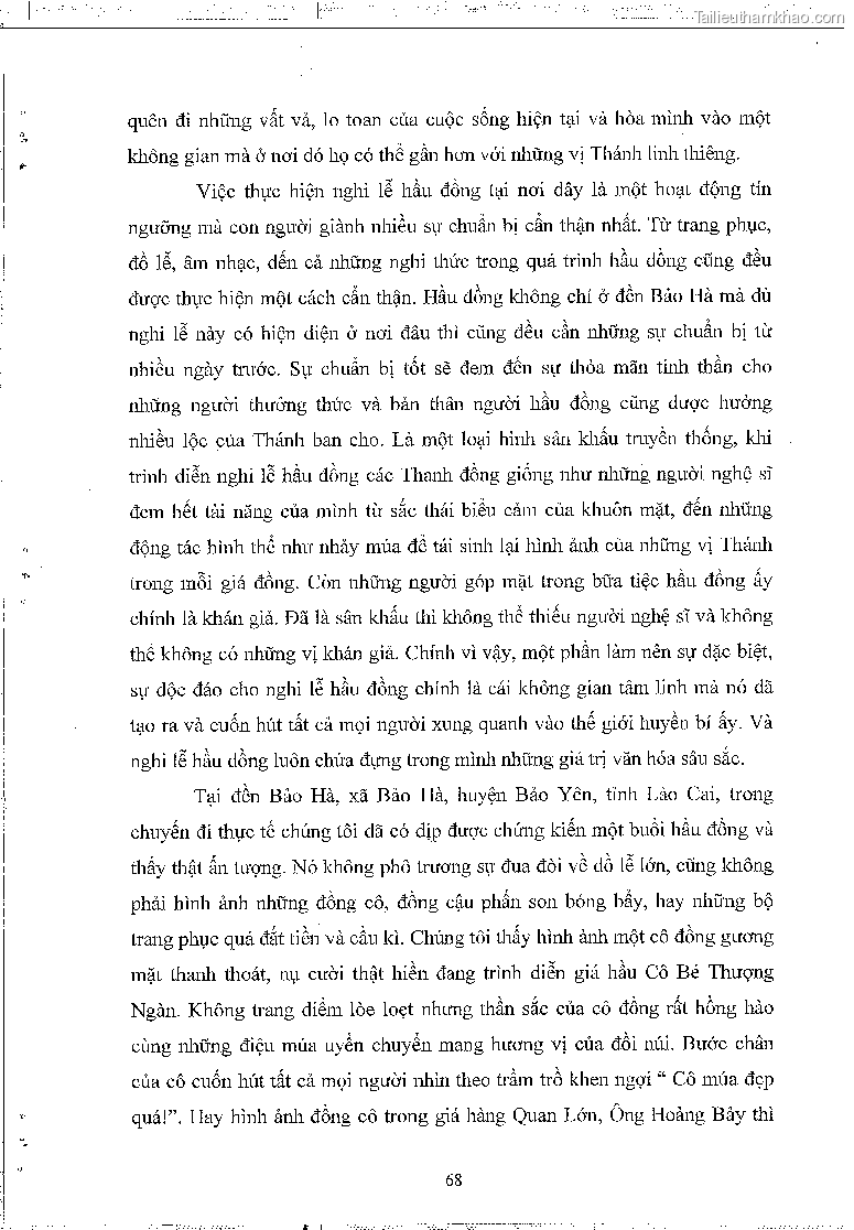 Khoa luan tot nghiep dau an van hoa tam linh qua nghi le hau dong tai den bao ha xa bao ha huyen bao yen tinh lao cai trang 72