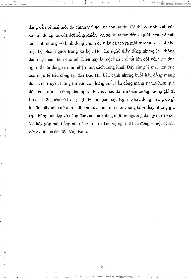 Khoa luan tot nghiep dau an van hoa tam linh qua nghi le hau dong tai den bao ha xa bao ha huyen bao yen tinh lao cai trang 74