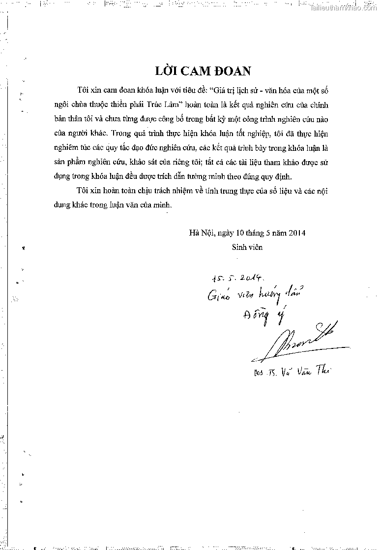 Khoa luan tot nghiep gia tri lich su van hoa cua mot so ngoi chua thuoc thien phai truc lam trang 4