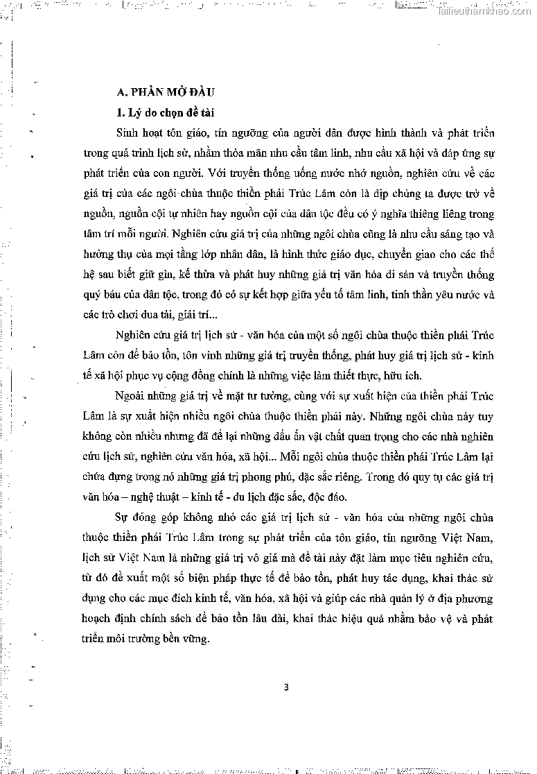 Khoa luan tot nghiep gia tri lich su van hoa cua mot so ngoi chua thuoc thien phai truc lam trang 7