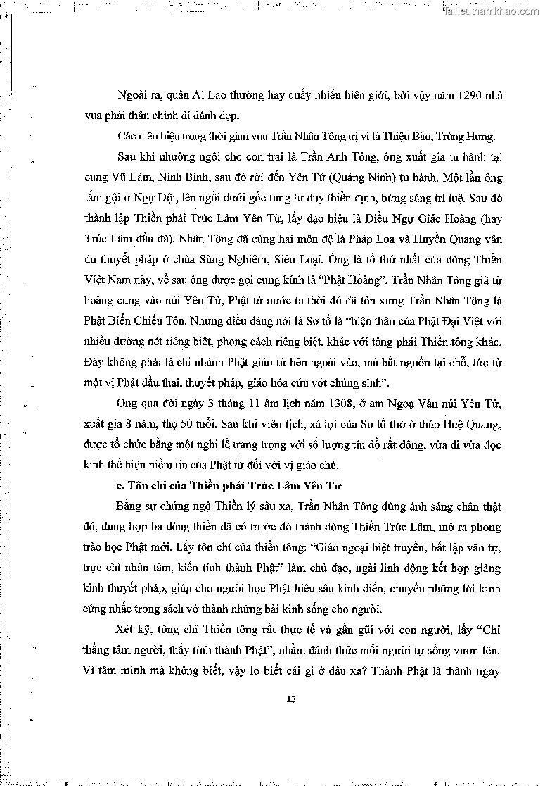 Khoa luan tot nghiep gia tri lich su van hoa cua mot so ngoi chua thuoc thien phai truc lam trang 17