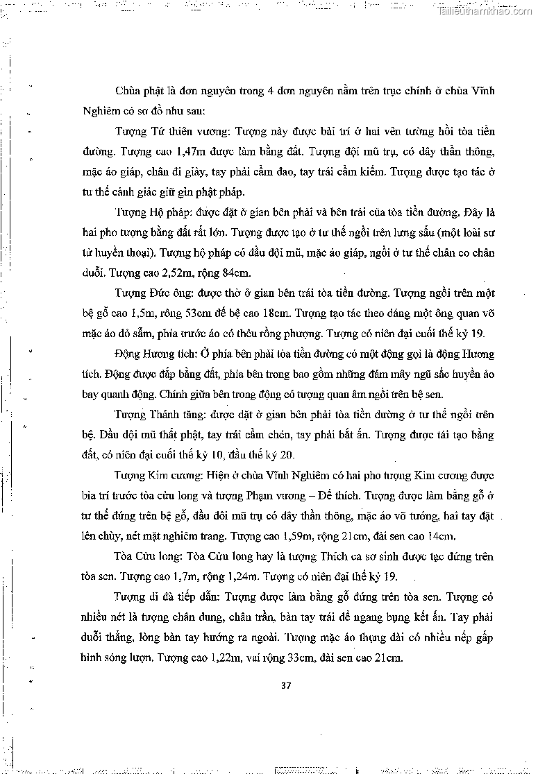 Khoa luan tot nghiep gia tri lich su van hoa cua mot so ngoi chua thuoc thien phai truc lam trang 41