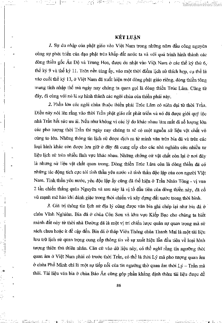Khoa luan tot nghiep gia tri lich su van hoa cua mot so ngoi chua thuoc thien phai truc lam trang 90