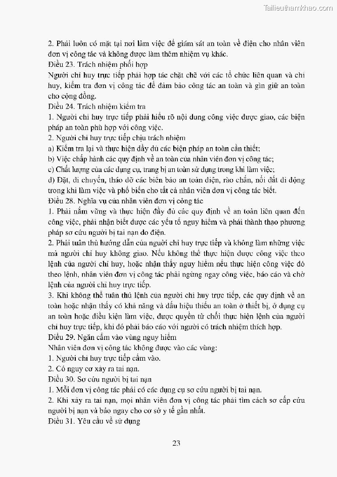 Giao trinh an toan dien nghe dien cong nghiep trinh do trung cap cd gtvt trung uong i trang 25