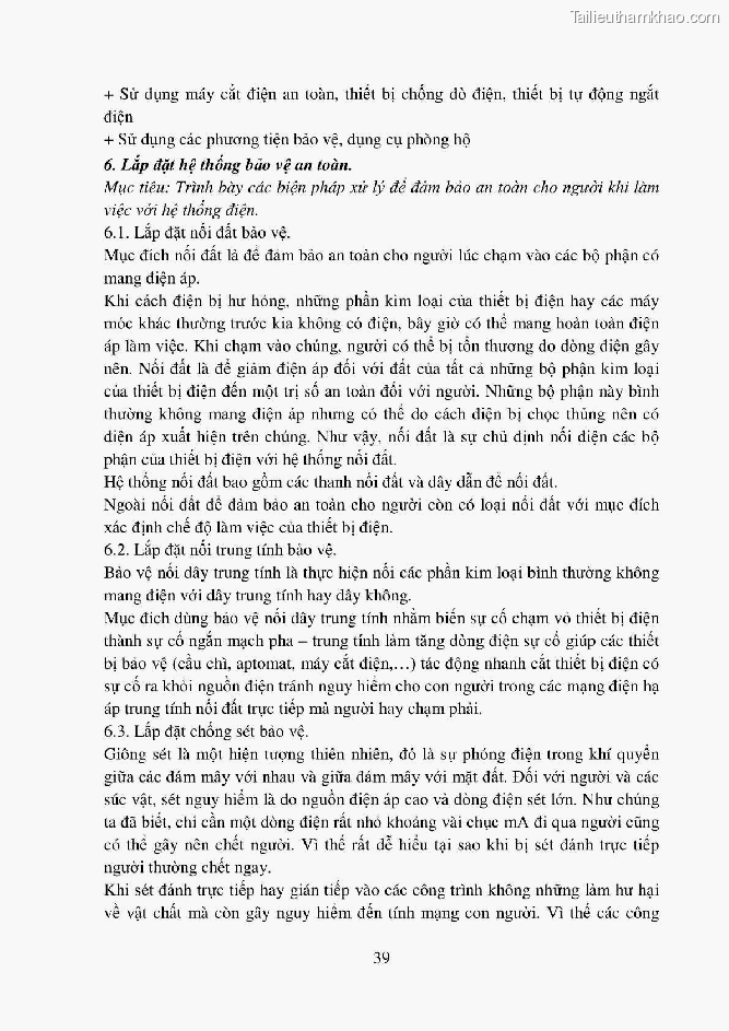 Giao trinh an toan dien nghe dien cong nghiep trinh do trung cap cd gtvt trung uong i trang 41