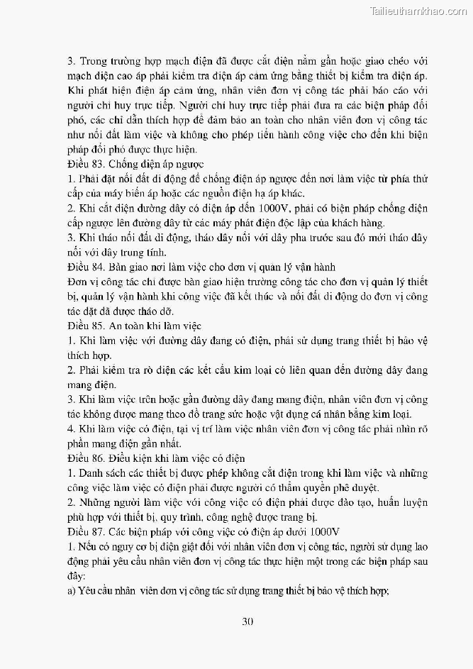 Giao trinh an toan dien nghe dien cong nghiep trinh do trung cap cd gtvt trung uong i trang 32