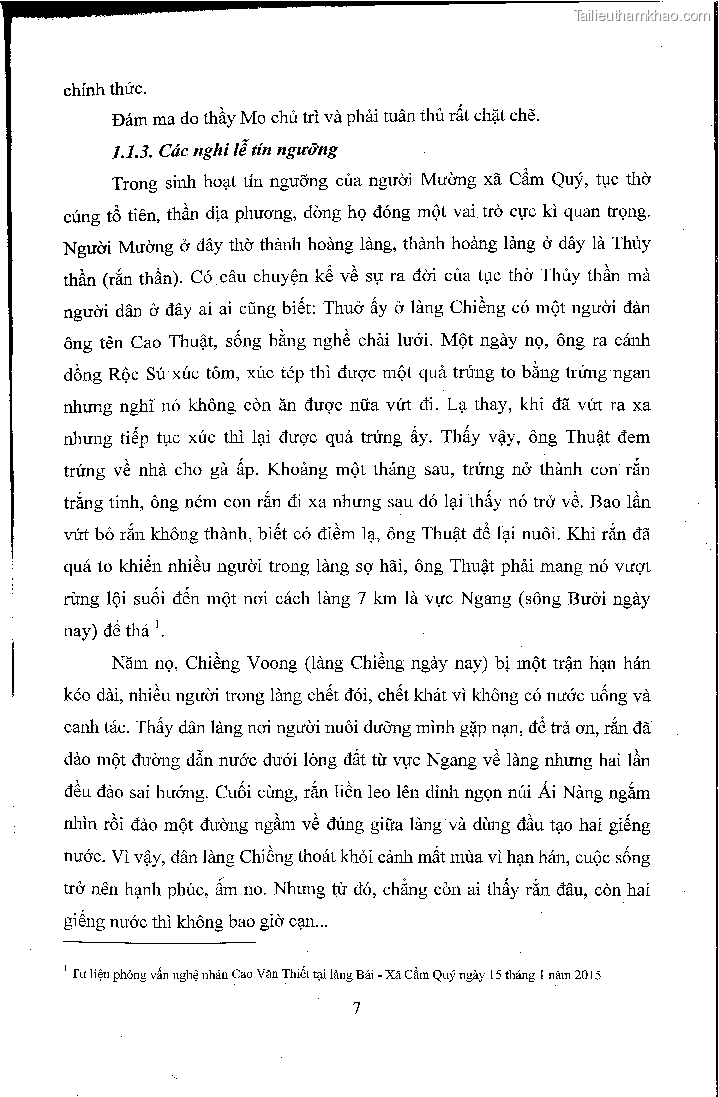 Khoa luan tot nghiep hat xuong trong doi song van hoa tin nguong cua nguoi muong huyen cam thuy thanh hoa nghien cuu truong hop xa cam quy trang 13