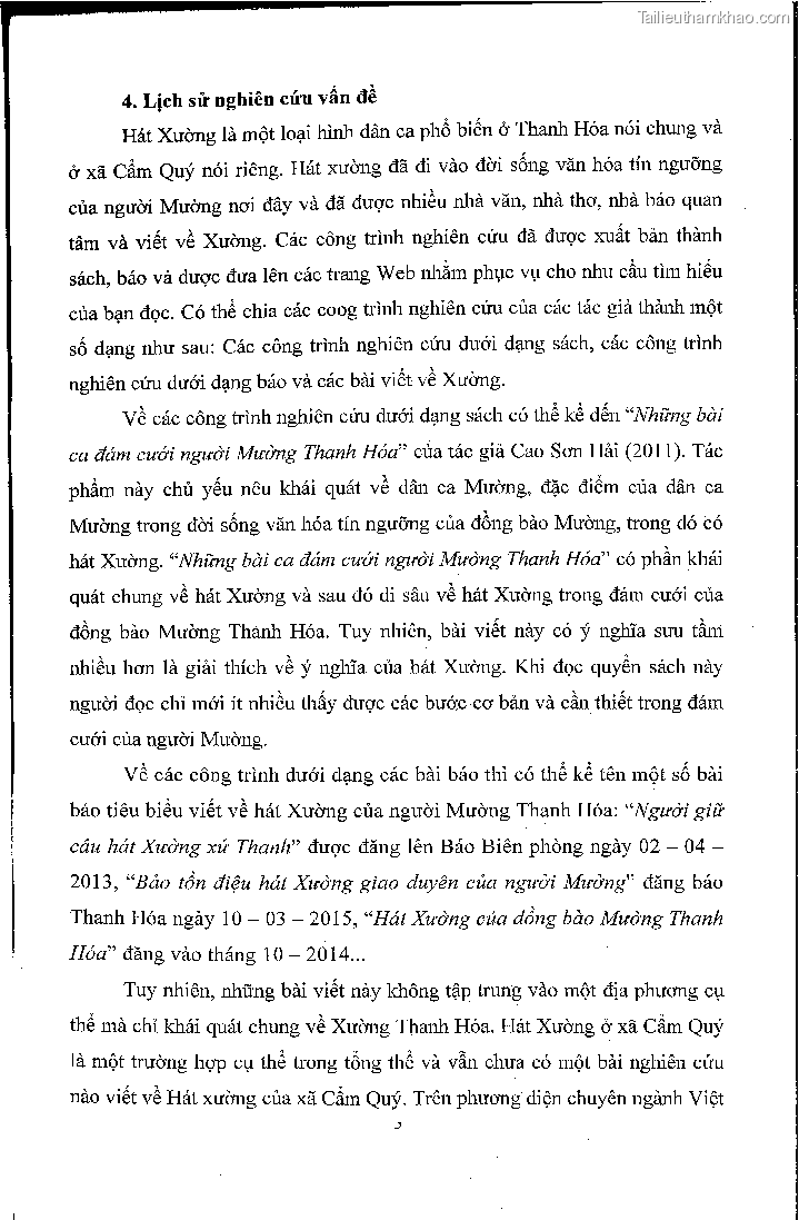 Khoa luan tot nghiep hat xuong trong doi song van hoa tin nguong cua nguoi muong huyen cam thuy thanh hoa nghien cuu truong hop xa cam quy trang 9