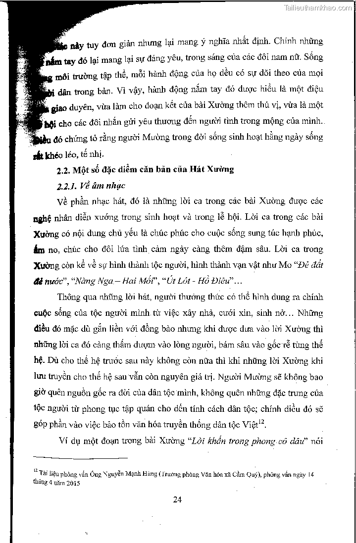 Khoa luan tot nghiep hat xuong trong doi song van hoa tin nguong cua nguoi muong huyen cam thuy thanh hoa nghien cuu truong hop xa cam quy trang 30