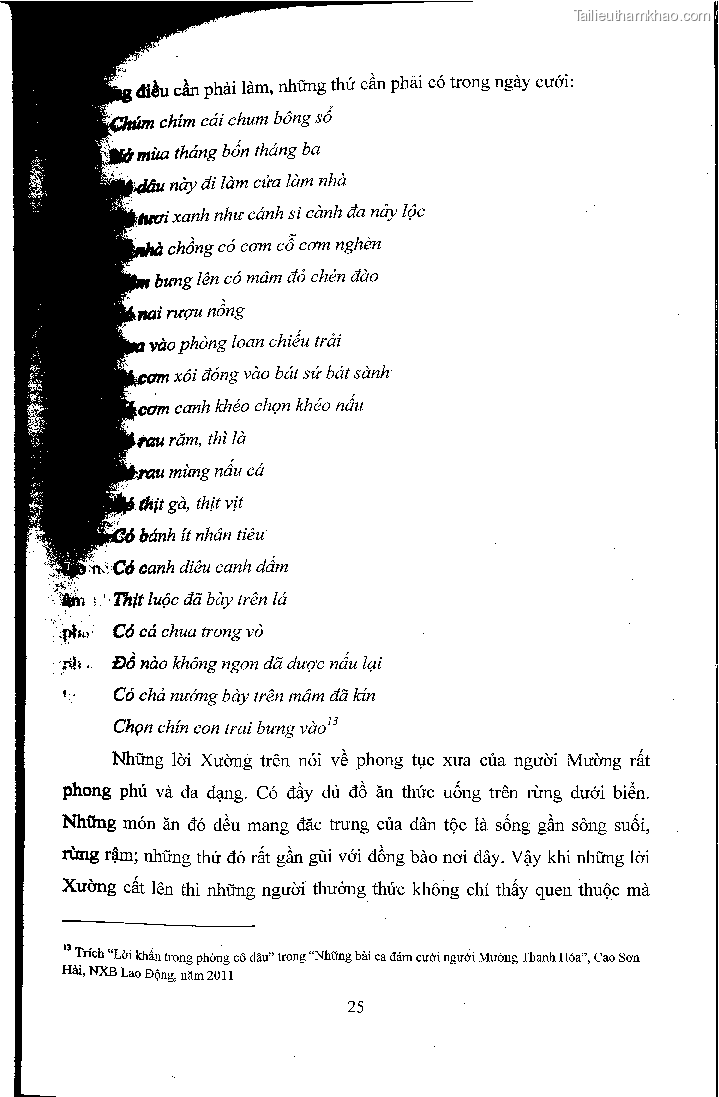 Khoa luan tot nghiep hat xuong trong doi song van hoa tin nguong cua nguoi muong huyen cam thuy thanh hoa nghien cuu truong hop xa cam quy trang 31