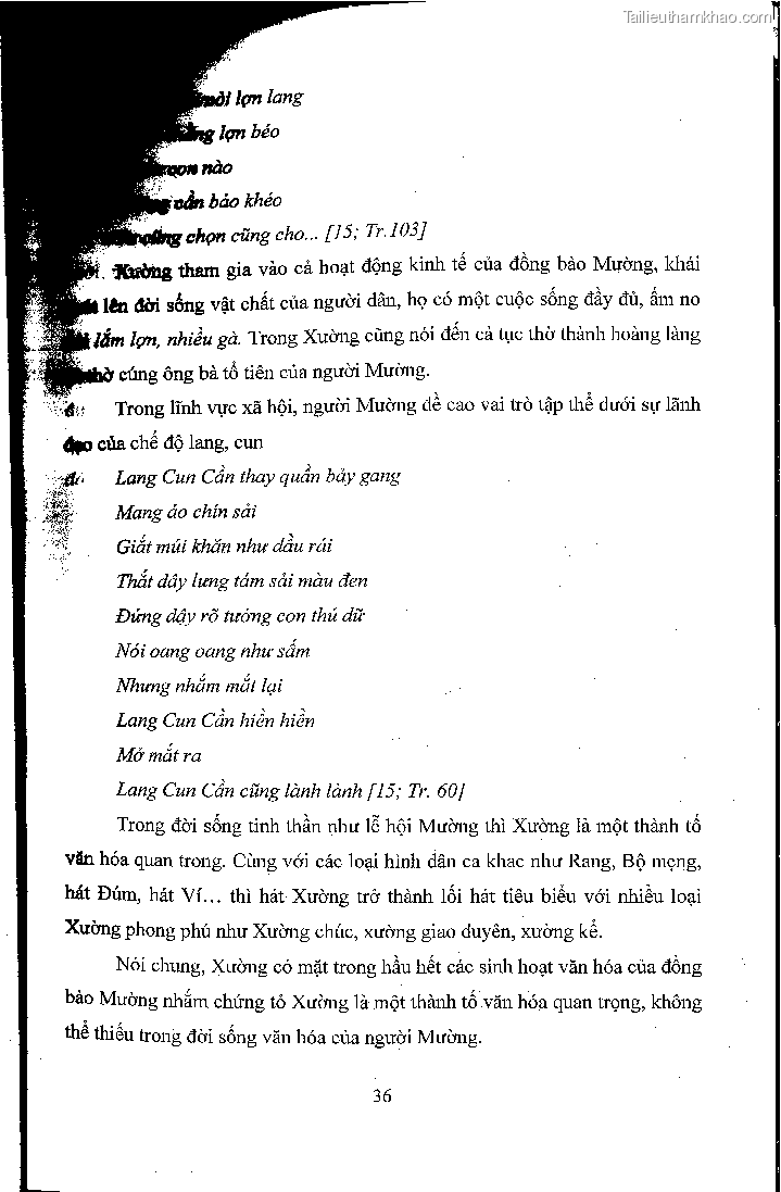 Khoa luan tot nghiep hat xuong trong doi song van hoa tin nguong cua nguoi muong huyen cam thuy thanh hoa nghien cuu truong hop xa cam quy trang 42