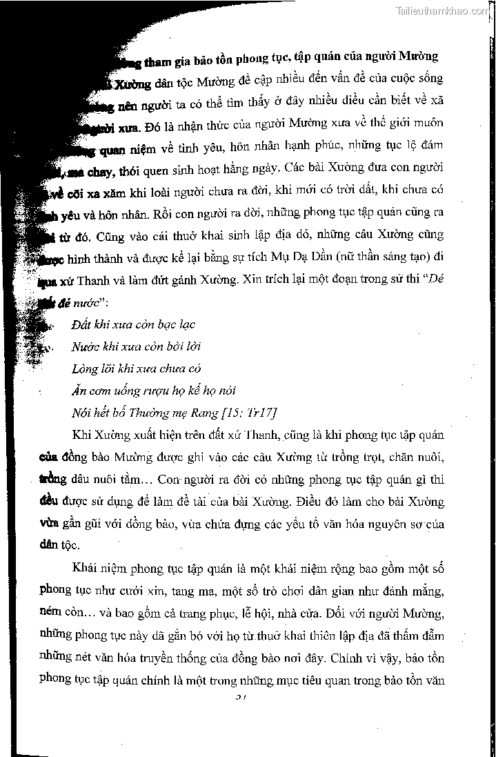 Khoa luan tot nghiep hat xuong trong doi song van hoa tin nguong cua nguoi muong huyen cam thuy thanh hoa nghien cuu truong hop xa cam quy trang 43