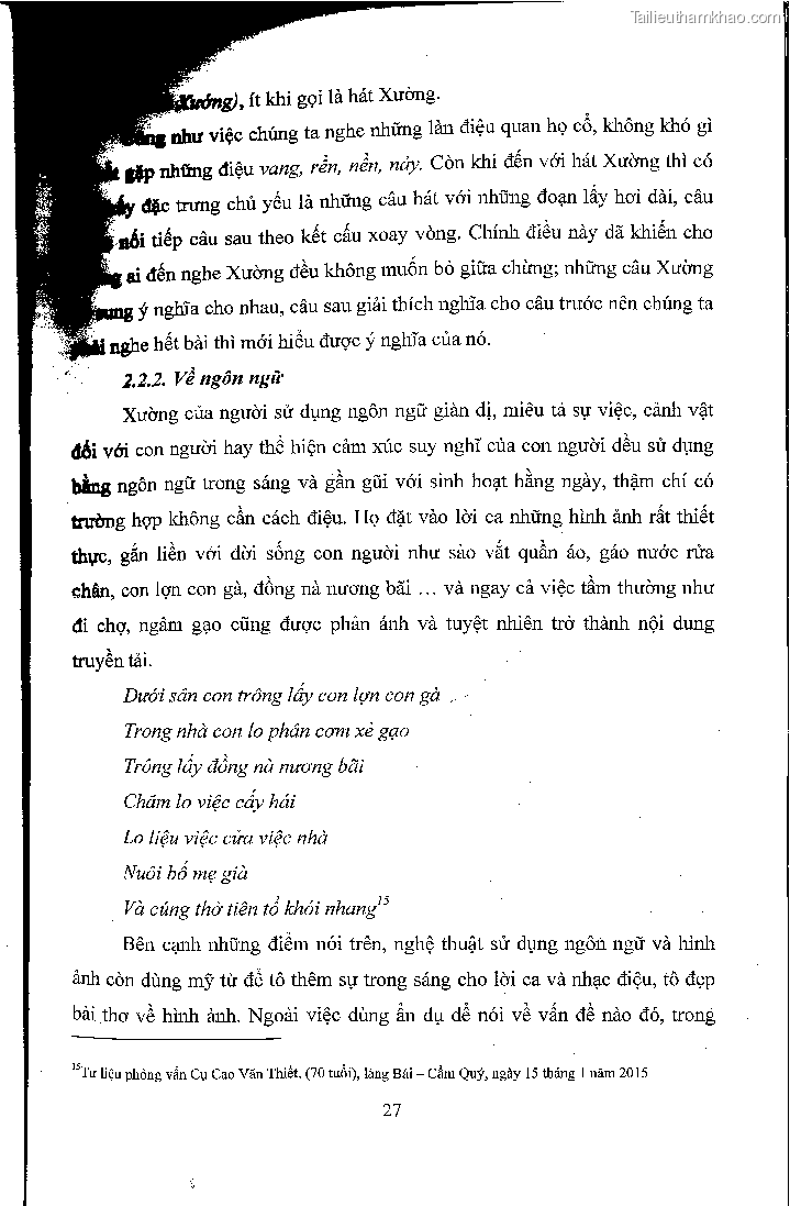 Khoa luan tot nghiep hat xuong trong doi song van hoa tin nguong cua nguoi muong huyen cam thuy thanh hoa nghien cuu truong hop xa cam quy trang 33