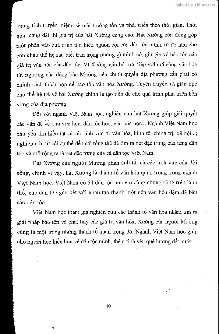 Khoa luan tot nghiep hat xuong trong doi song van hoa tin nguong cua nguoi muong huyen cam thuy thanh hoa nghien cuu truong hop xa cam quy trang 55