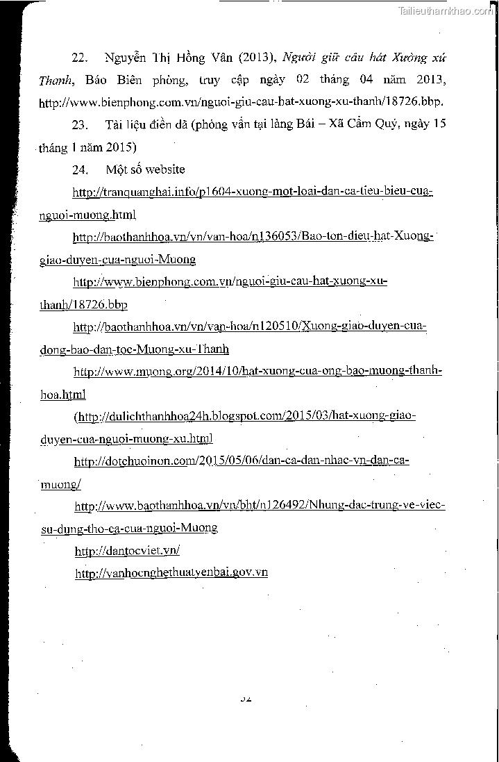 Khoa luan tot nghiep hat xuong trong doi song van hoa tin nguong cua nguoi muong huyen cam thuy thanh hoa nghien cuu truong hop xa cam quy trang 58