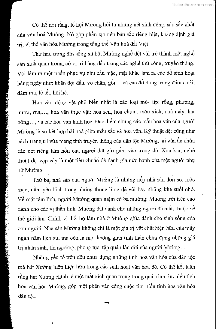 Khoa luan tot nghiep hat xuong trong doi song van hoa tin nguong cua nguoi muong huyen cam thuy thanh hoa nghien cuu truong hop xa cam quy trang 50