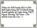 Nâng cao chất lượng dịch vụ bảo lãnh ngân hàng đối với khách hàng doanh nghiệp tại Ngân hàng TMCP Ngoại Thương Việt Nam – Chi nhánh Nam Sài Gòn