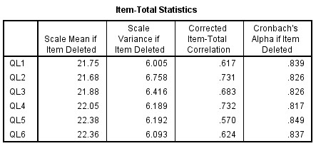 Bảng A 21 Scale Statistics Scale sự hài lòng đối với hình ảnh và trách nhiệm 20