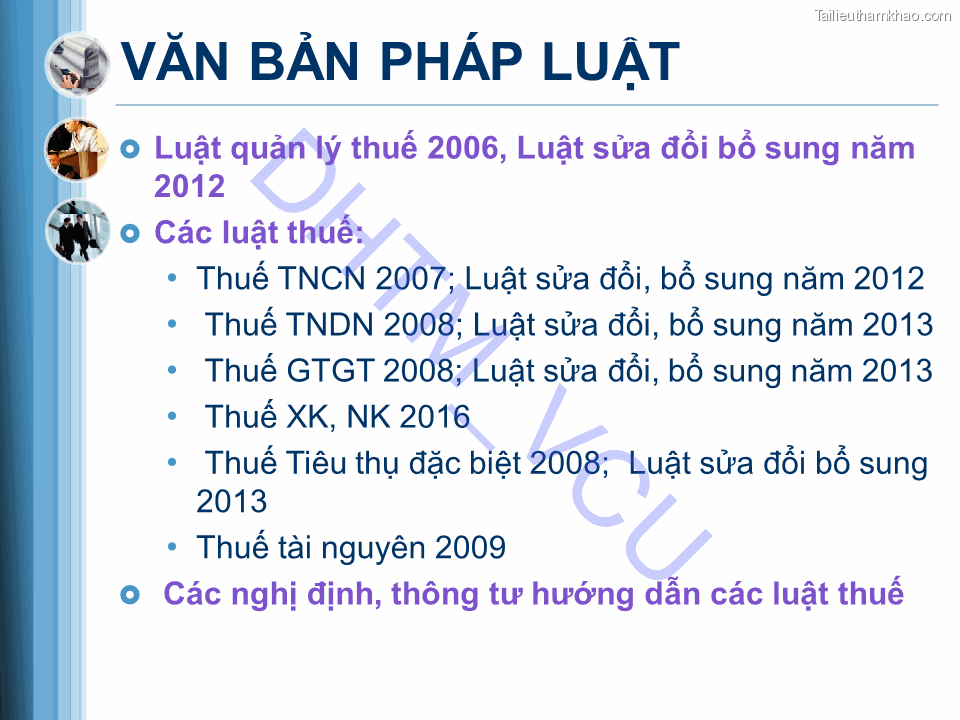 Dhtm Vcu Văn Bản Pháp Luật Luật Quản Lý Thuế 2006 Luật Sửa