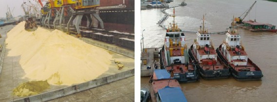 Xếp dỡ lưu huỳnh Lai dắt hỗ trợ cứu hộ tàu biển Nguồn 3