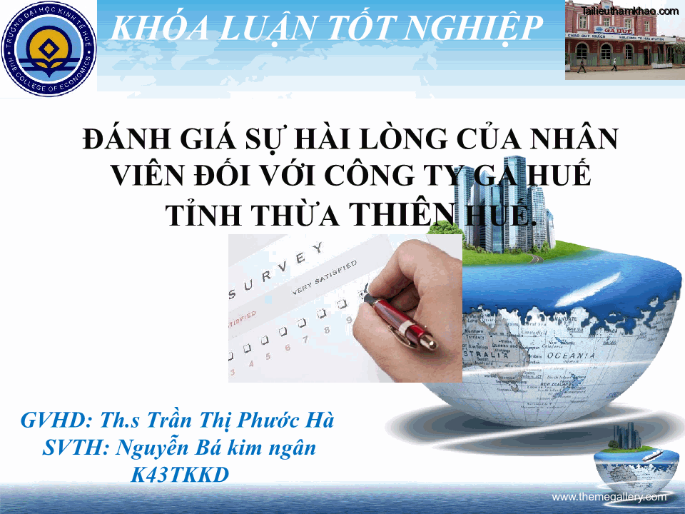 Logo Khóa Luận Tốt Nghiệp Đánh Giá Sự Hài Lòng Của Nhân Viên Đối