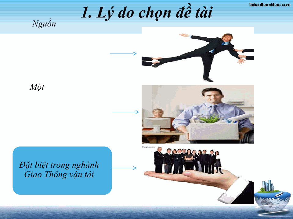 Đặt Biệt Trong Nghành Giao Thông Vận Tải Nguồn 1 Lý Do Chọn Đề