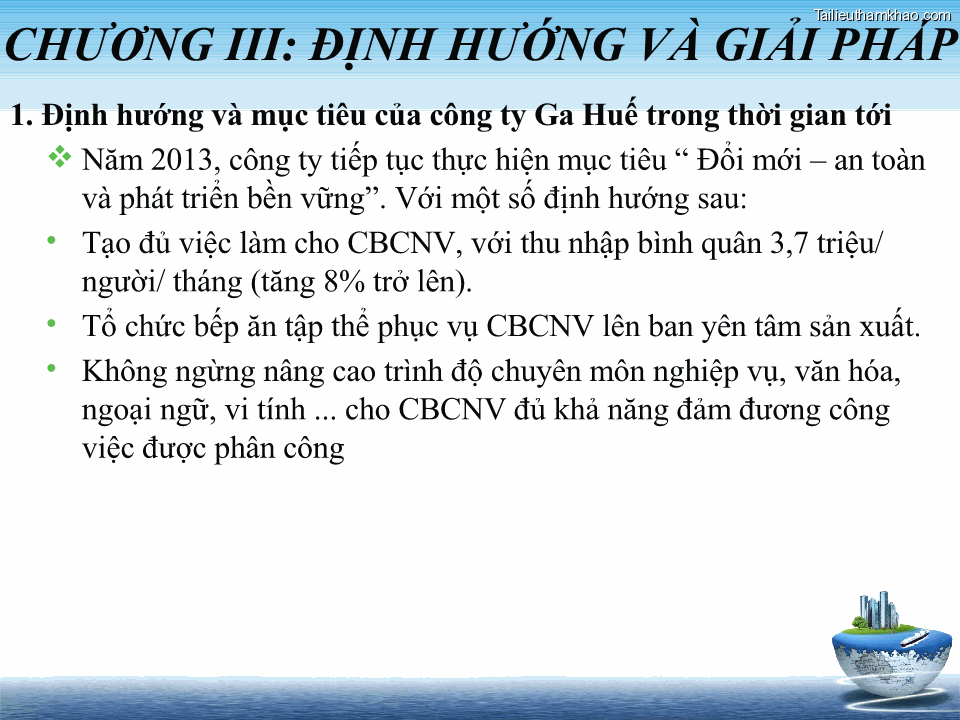 Chương Iii Định Hướng Và Giải Pháp 1 Định Hướng Và Mục Tiêu