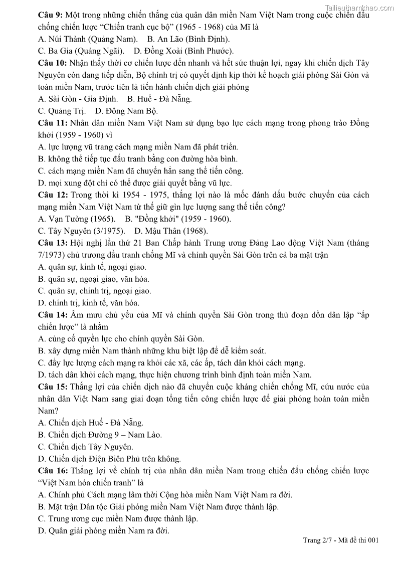 De thi giua hoc ki 2 mon lich su lop 12 nam 2020 2021 co dap an truong thpt nguyen chi thanh trang 2