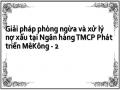 Giải pháp phòng ngừa và xử lý nợ xấu tại Ngân hàng TMCP Phát triển MêKông - 2