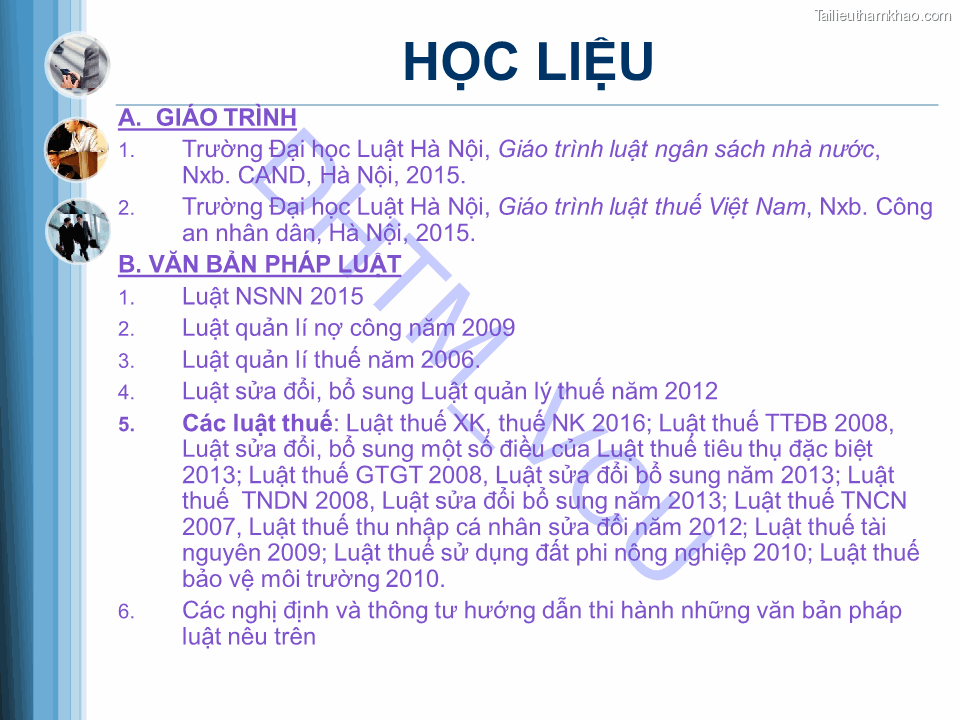 Dhtm Vcu A Giáo Trình Học Liệu 1 Trường Đại Học Luật Hà Nội Giáo