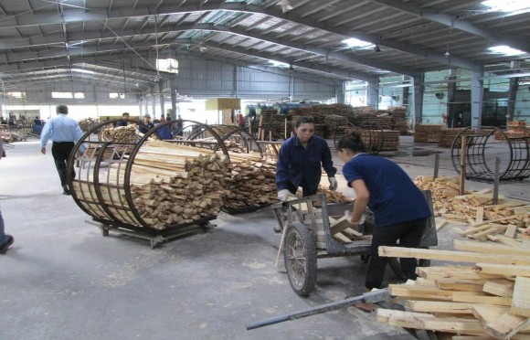 Nhà máy chế biến gỗ cao su Dầu Tiếng Nguồn Tạp chí Cao su Việt Nam Nhà máy 7