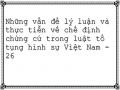 Những vấn đề lý luận và thực tiễn về chế định chứng cứ trong luật tố tụng hình sự Việt Nam - 26