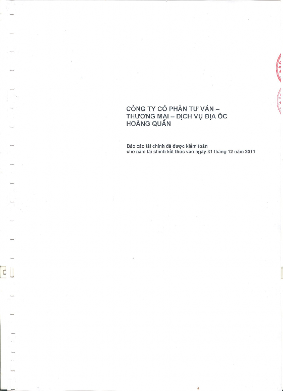 Phân tích tình hình tài chính tại Công ty cổ phần Tư vấn thương mại Dịch vụ Địa ốc Hoàng Quân 18 4
